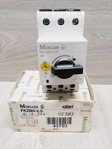 New eaton moeller - new, pkzm0-2,5