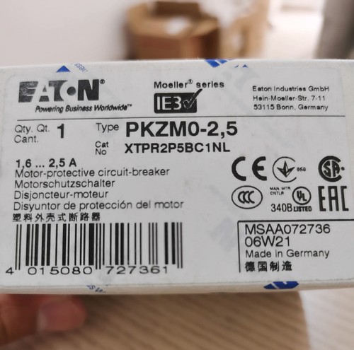1pcs eaton pkzm0 - 1pcs, motor