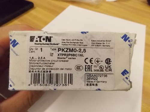 New eaton pkzm0 motor - eaton,