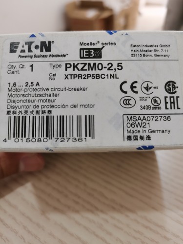 1pcs new motor breaker - new,